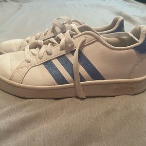 Adidas Gold Court Girls blue Sneakers